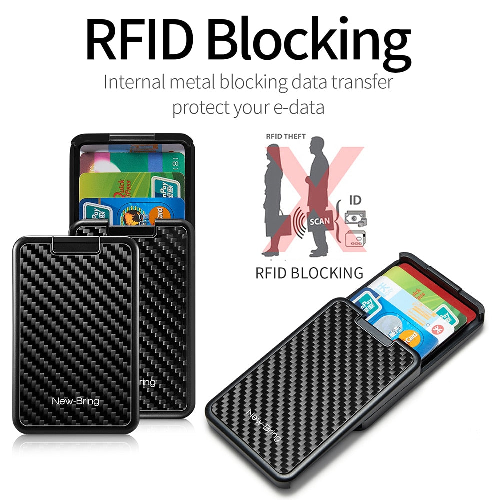 Anti-RFID Carbon Wallet