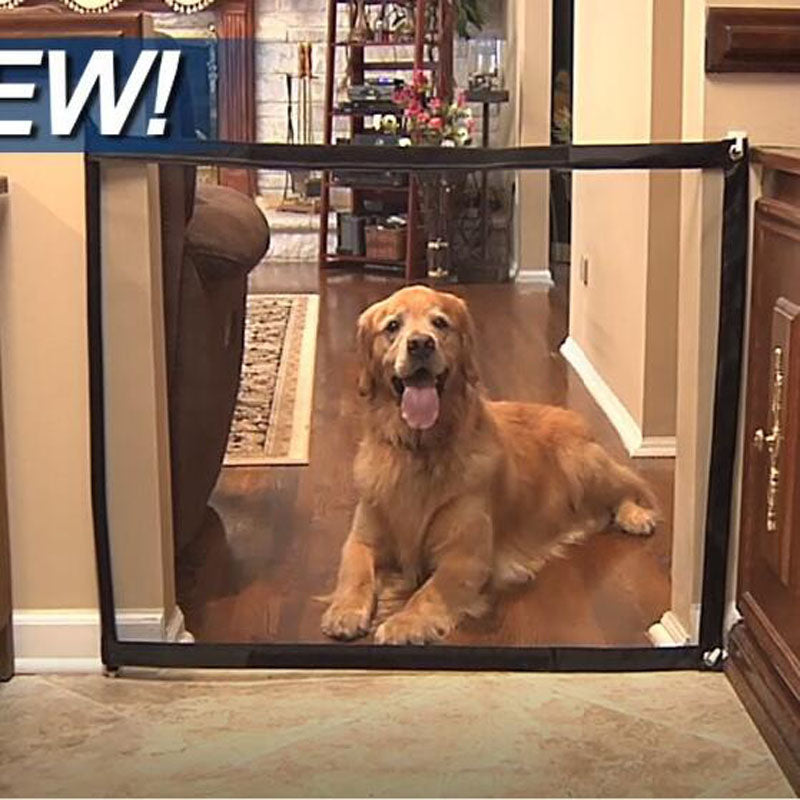 Portable Mesh Dog Gate